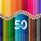 Colored Pencils Color Pencil Set for adult Coloring book Gifts for kids & Adults 50 count